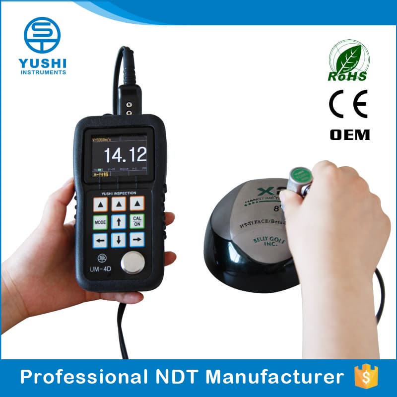 UM_4D Portable UT Thickness Gauge Measure Thickness Ultrasonic NDT